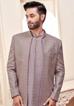 Classic Purple Color Ethnic Men's Wear