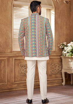 Multi Color Jodhpuri Men's Wear